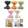 Sculptural Side Table — Decorative End Table Accent
