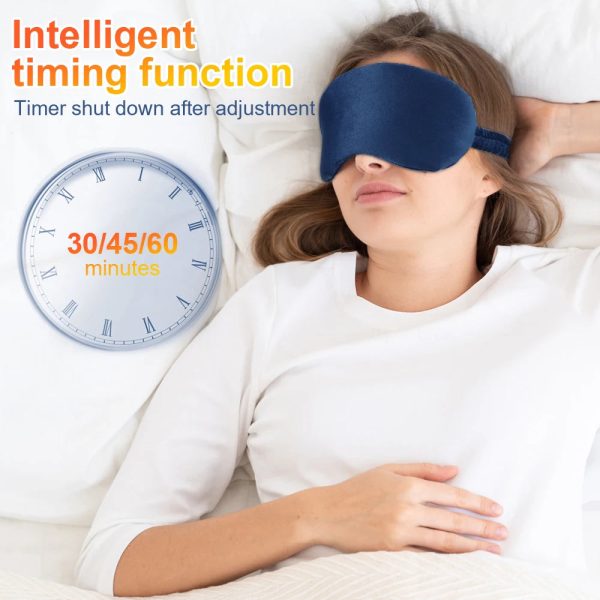 USB Heated Eye Massager — Warm Compress for Eye Care
