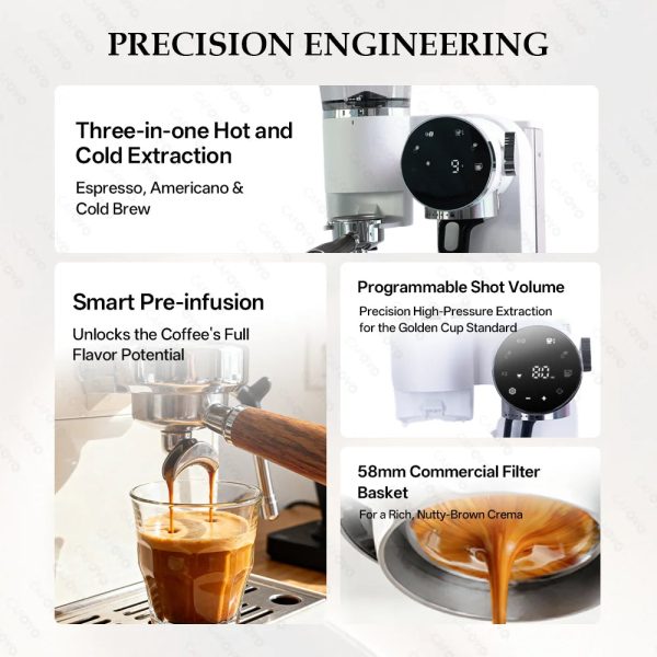 S016123302aad4035b00f90a20ceed56c2.jpg Semi-automatic espresso machine— 15 Bar Cold Brew