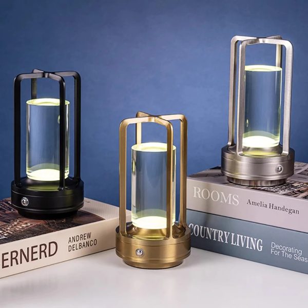 Rechargeable Crystal LED Lamp