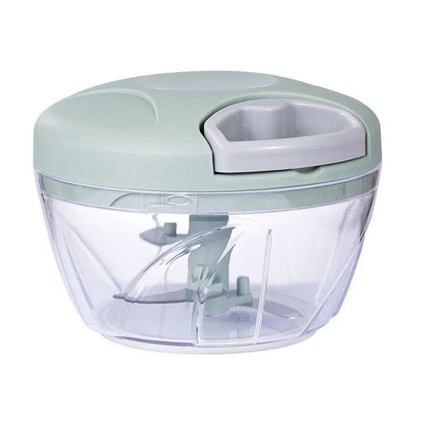 S0436b2dfec7e42759523094613486b58B.jpg Manual Food Chopper — Rotate Garlic & Onion Cutter