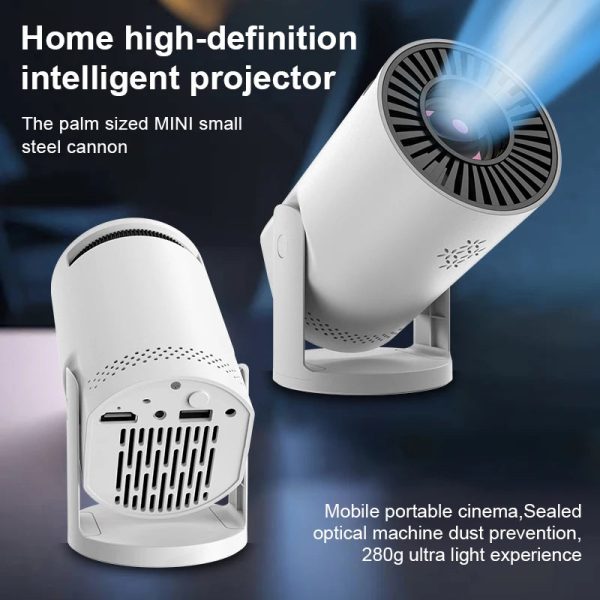 Mini Portable Projector — 1080P WiFi Bluetooth Home Theater