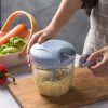 S0e1f99d3f36348d8b88fc9239c8ab6a9Y.jpg Manual Food Chopper — Rotate Garlic & Onion Cutter