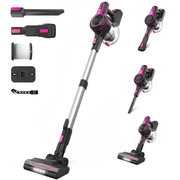 Handheld Vacuum for Pet Hair — INSE 6-in-1 Cordless
