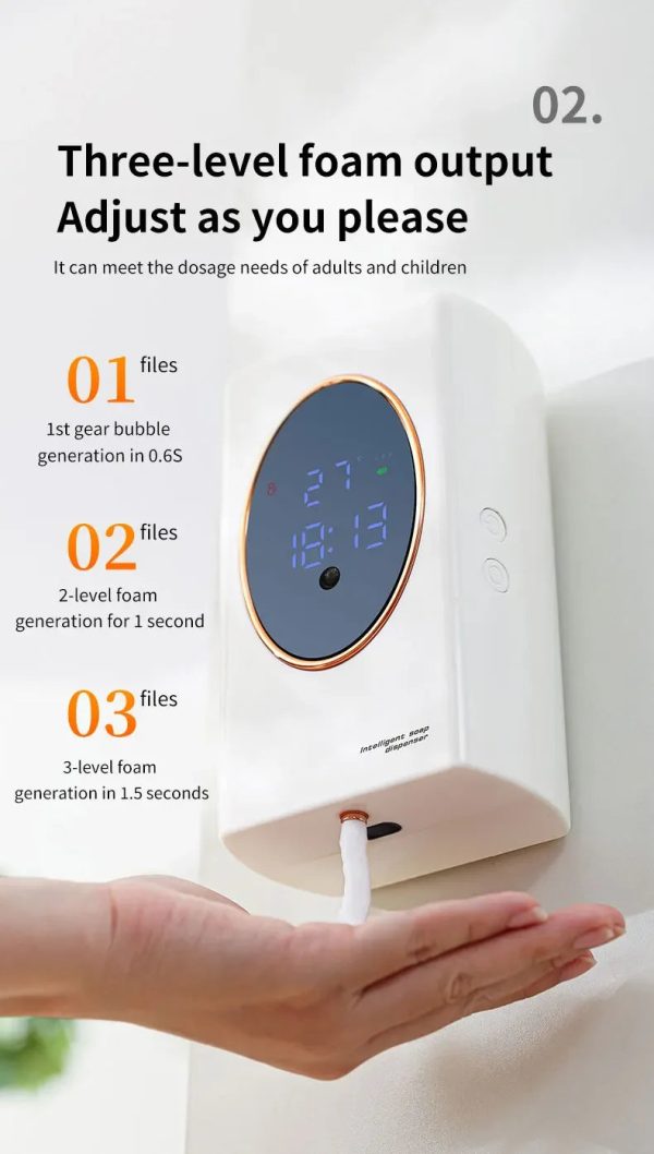 480ml Touchless Foam Dispenser