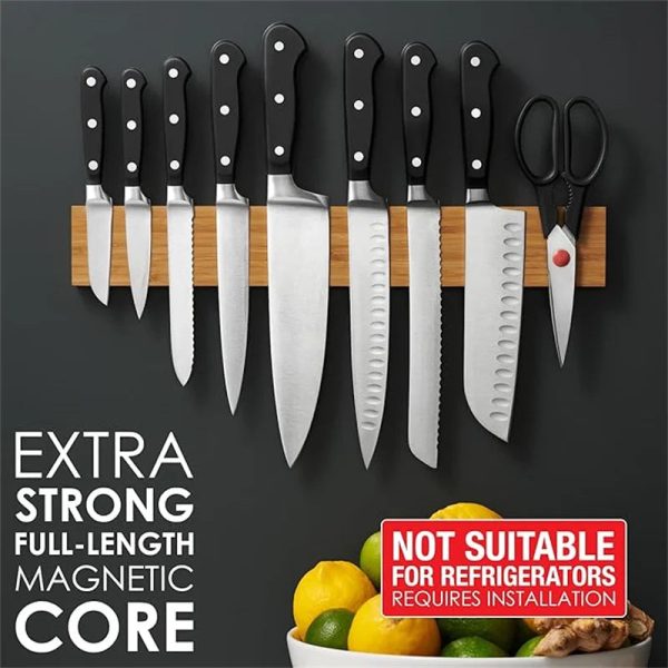 Acacia Magnetic Knife Strip