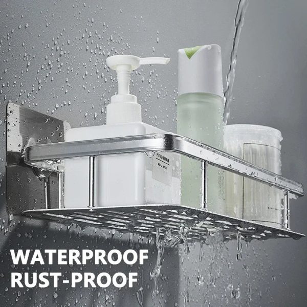 S19105f49aabb433fb466adb3a5b2a763Z.jpg Bathroom Storage Rack — No-Drill Corner Shower Shelf