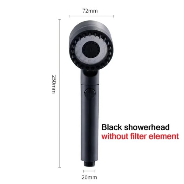 Filtered Shower Head 3-Mode
