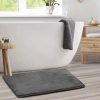 Absorbent Bath Mat — Anti-Slip Coral Velvet Floor Mat