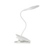 LED Desk Lamp — Clip-On USB Rechargeable Touch Dimming