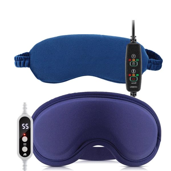 USB Heated Eye Massager — Warm Compress for Eye Care