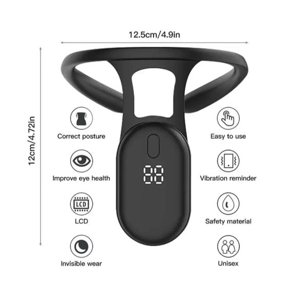 Smart Posture Corrector — Vibration Reminder Trainer