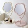 S3613d3e38c1f422ab4342f13d3ec6e3b5.jpg Creative Desktop Flower Mirrors for Bedroom Decor