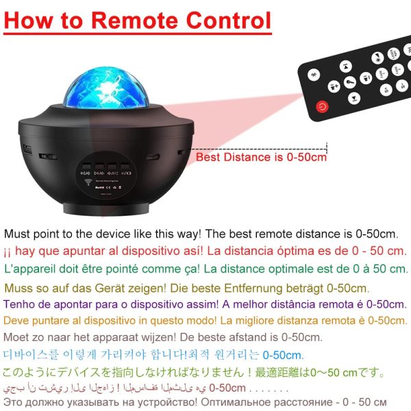 S392cda5b1cfe4e6394c9b5320c2886feH.jpg Galaxy Star Projector — LED Night Light with Bluetooth