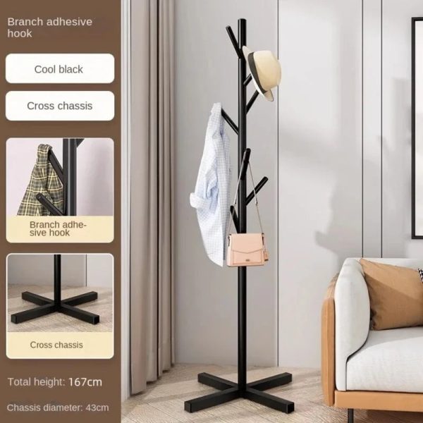 S3d87948f9c4e45eab46b50bf239eb28a8.jpg Clothes Hanger Rack — Floor-Standing Coat Stand