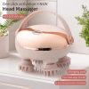 Electric Scalp Massager — Waterproof Rechargeable 4-Head