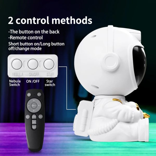 Astronaut Star Projector Light