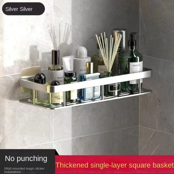 S4aa9bcc8ee1c47a785fc7d922a3f2aefb.jpg Bathroom Storage Rack — No-Drill Corner Shower Shelf