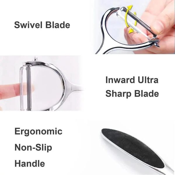 S4b26d87d34a745ddbeb32fd61c478ff44.jpg Stainless Steel Vegetable Peeler — Multi-Function Kitchen Tool