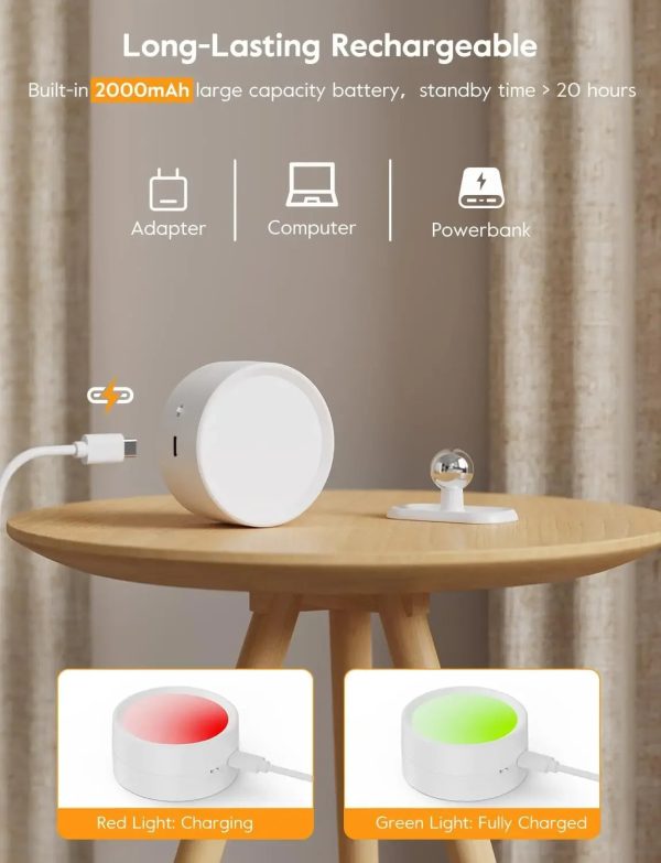 Rechargeable Magnetic Sconce