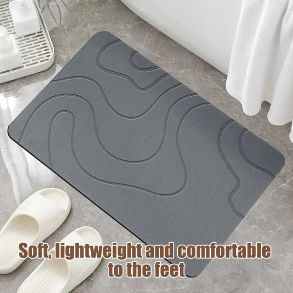 Diatomite Quick-Dry Bath Mat