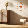 Creative Frameless Wall Clock - Stylish Wall Decoration