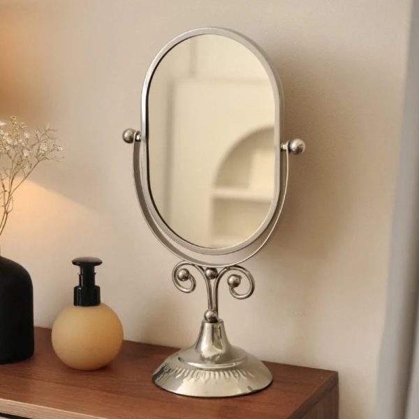 S69e74911505c4c8e9066936eb94ab4e2d.jpg Dormitory Table Mirror - Simple & Functional Style