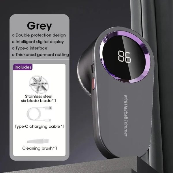 Electric Lint Remover — USB Rechargeable Fabric Shaver