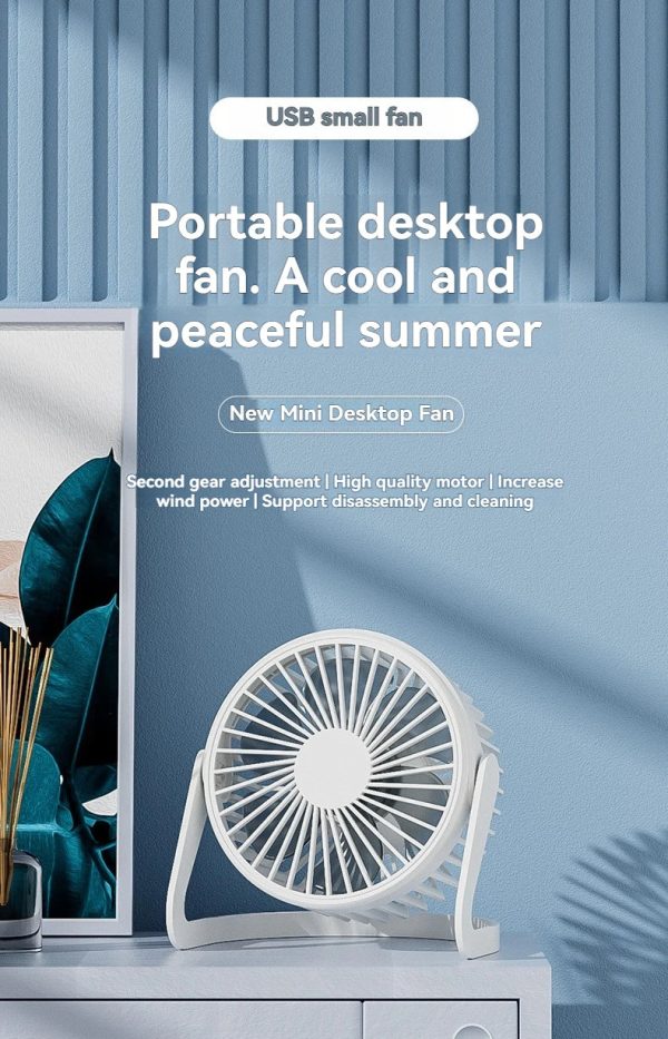 S6ecc40bcbfe74992ac4f05092f80aa91Z.jpg USB Desk Fan — Silent Desktop Circulating Fan with Adjustable Angle