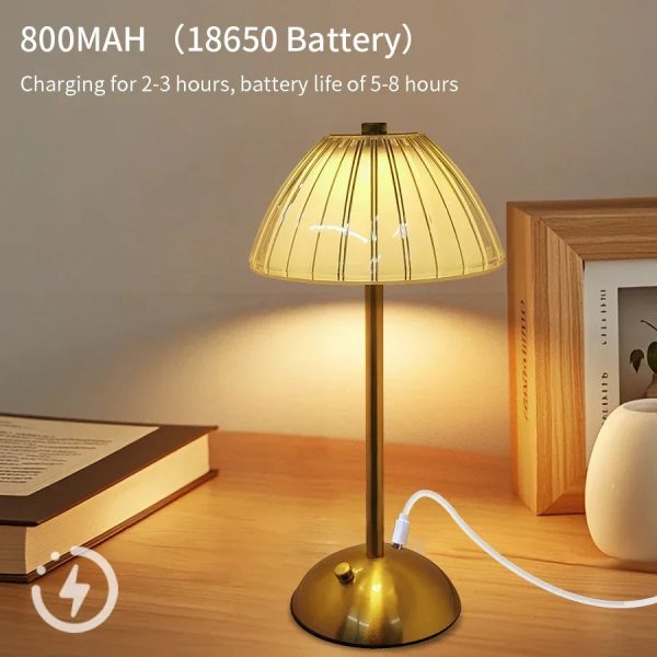 Rechargeable Crystal Touch Lamp