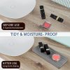 Water Absorbing Stone Tray — Diatomite 3-Pack Fast Drying