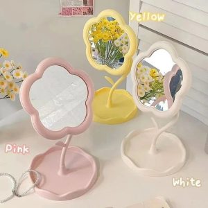 S80ac7fdf5e03481a9951ba4a482300e7y.jpg Creative Desktop Flower Mirrors for Bedroom Decor