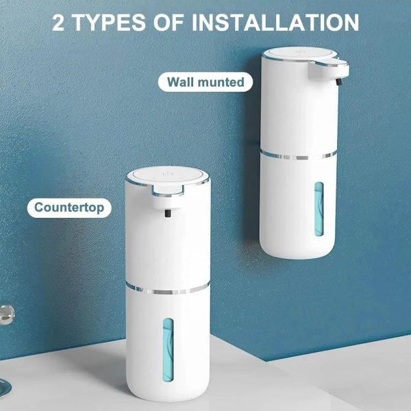 S812f5e89b60c4798af9d4db8488cb0d1W.jpg Touchless Foaming Soap Dispenser — Rechargeable 380ml