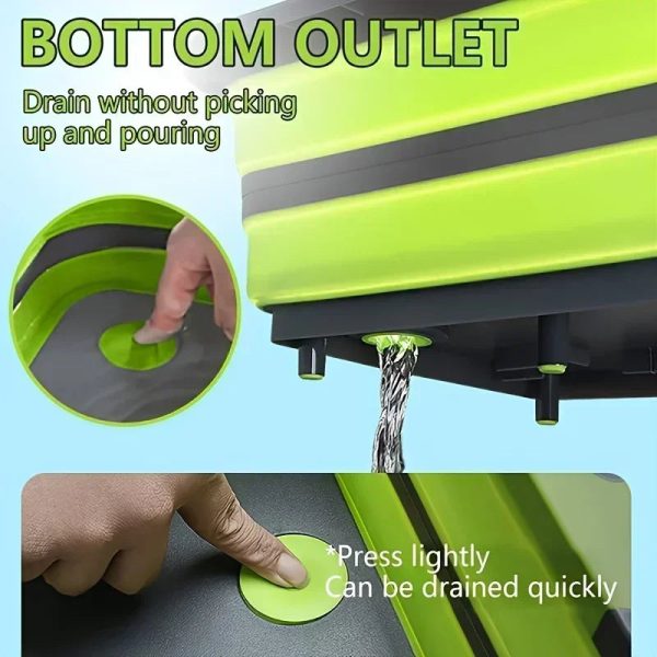 Foldable Cutting Board — 3-in-1 with Drain Basket