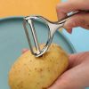 S956ca100c0c64fdbbb6b17cf71c38872T.jpg Stainless Steel Vegetable Peeler — Multi-Function Kitchen Tool