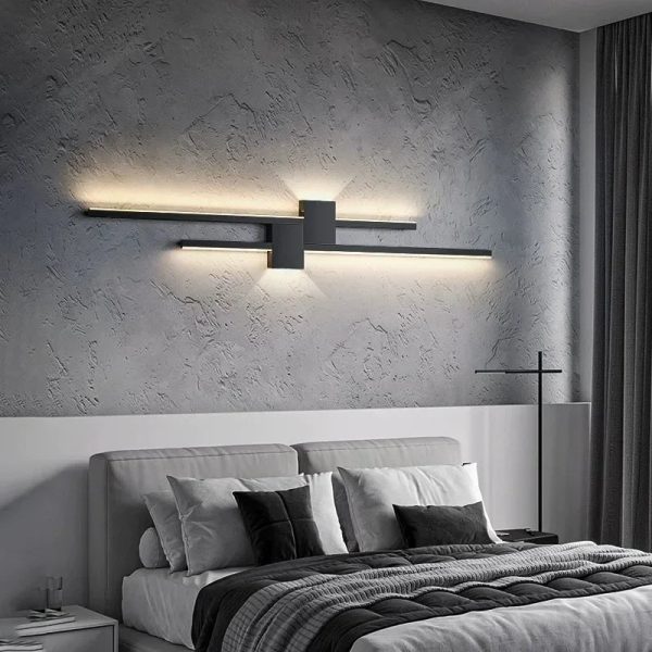 S968854541c774a69bcd4a7622b8808e7V.jpg Wood Grain LED Wall Lamp