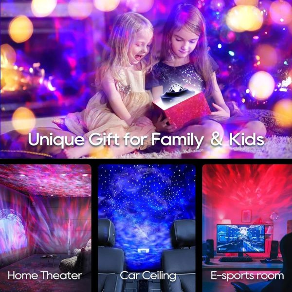 S9e2b4d97e68948a3a03a61faf9d5e172p.jpg Galaxy Star Projector — LED Night Light with Bluetooth