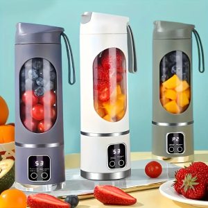 S9f3f125935134eee8a32cbbdcce9bf00q.jpg Portable USB Blender — Rechargeable Travel Smoothie Maker