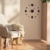 Creative Frameless Wall Clock - Stylish Wall Decoration