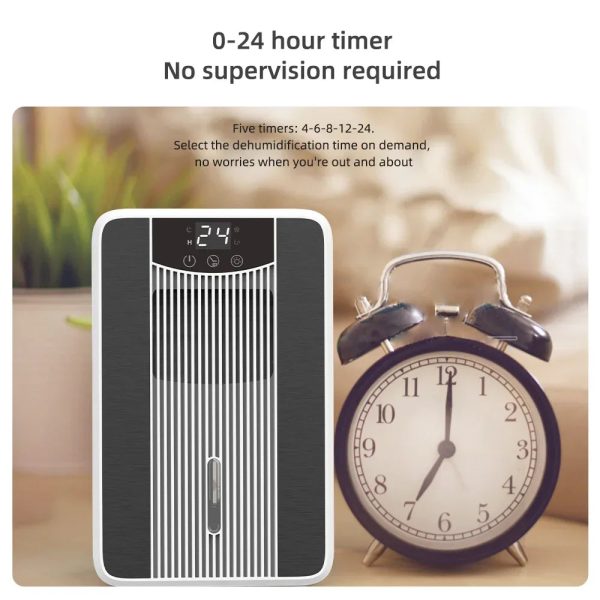 Moisture Absorber Dehumidifier — 42oz Silent with Colorful Lights