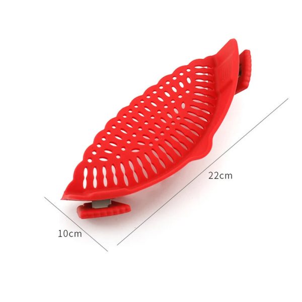 Saf6619f52aa04195adaef2b729b0ade8n.jpg Silicone Clip-On Pot Strainer