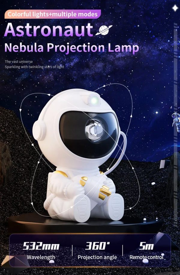 Astronaut Star Projector Light