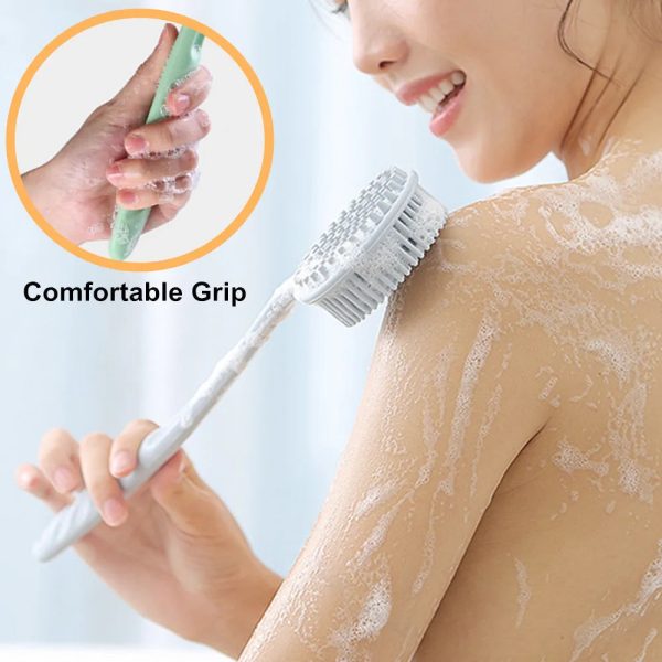 Sb1ca971c60bb40a49f329975b9d4b2c3J.jpg Silicone Long Handle Scrubber
