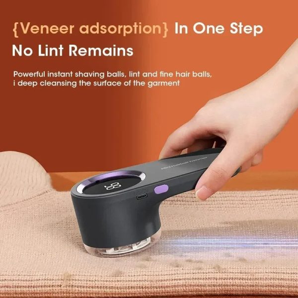 Electric Lint Remover — USB Rechargeable Fabric Shaver