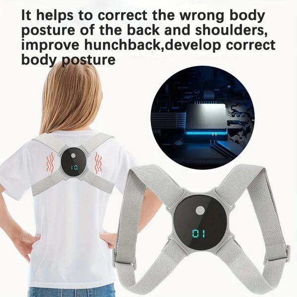 USB Posture Corrector — Smart Back Trainer with Vibration