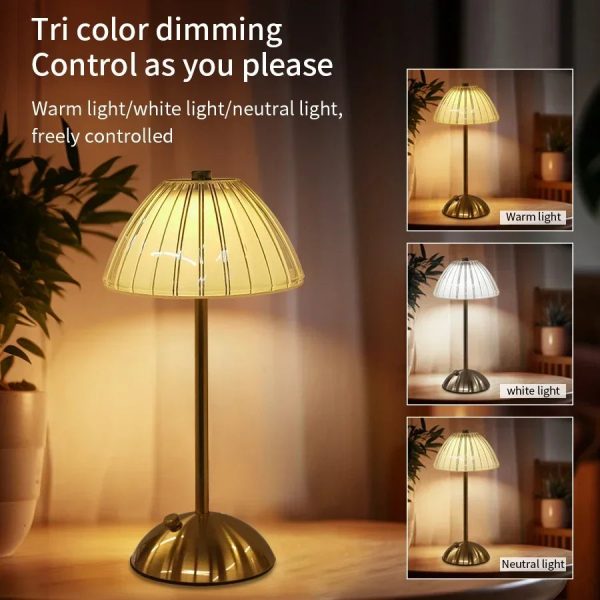 Rechargeable Crystal Touch Lamp