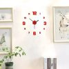 Creative Frameless Wall Clock - Stylish Wall Decoration
