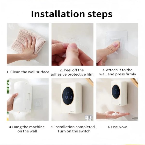 480ml Touchless Foam Dispenser