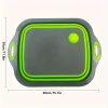 Foldable Cutting Board — 3-in-1 with Drain Basket