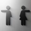 Acrylic Door Signs — Modern Self-Adhesive Signage Set